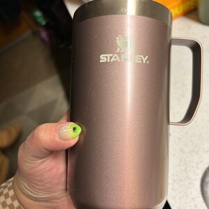Mauve Pink Purple Stanley 24oz Camp Mug Hot Cup